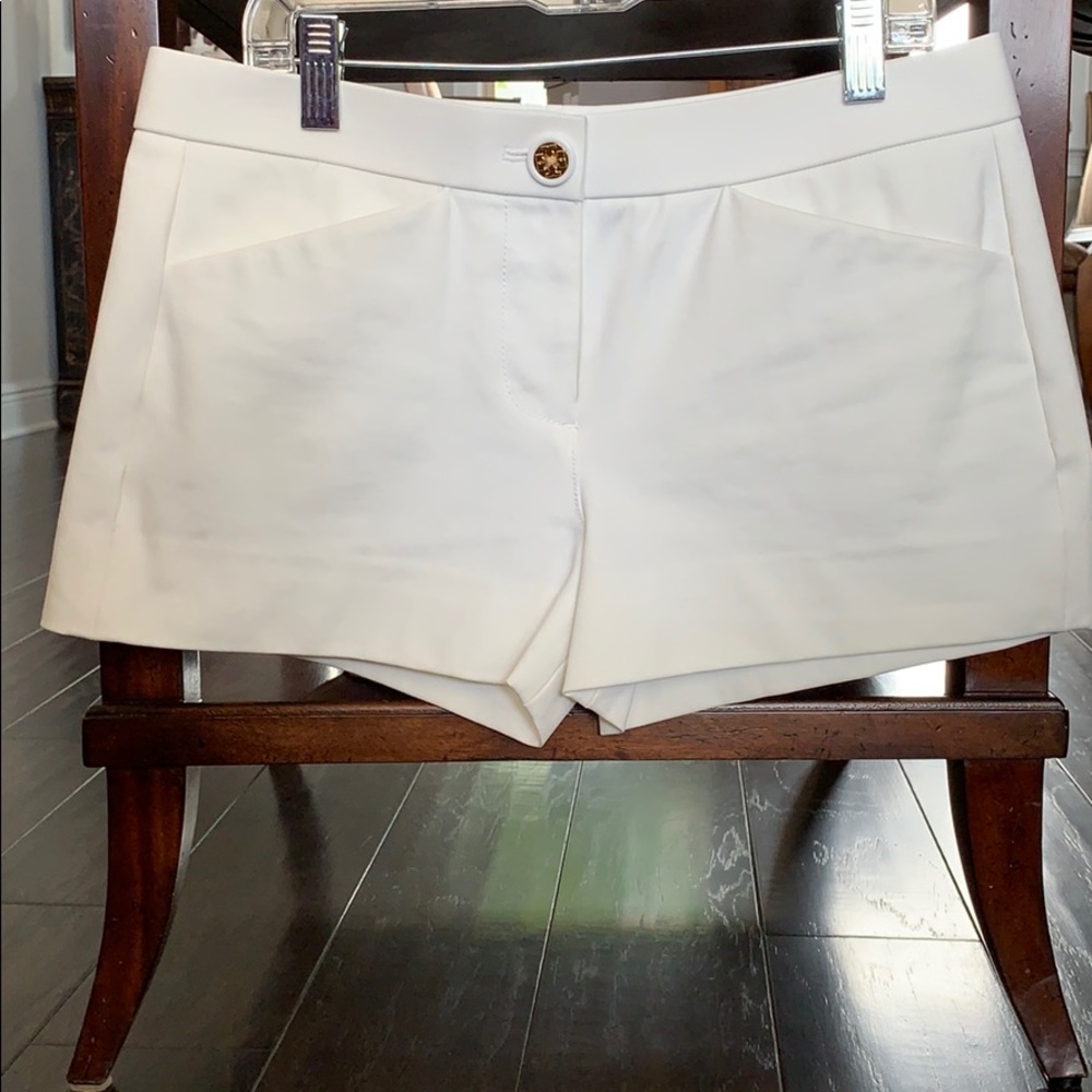 Tory Burch white shorts